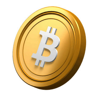 Grafika kryptowaluty Bitcoin BTC umieszczona w sekcji bezpłatnego przewodnika