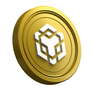 Kryptowalutowa moneta BNB od Binance widoczna na stronie poradnika dla początkujących traderów